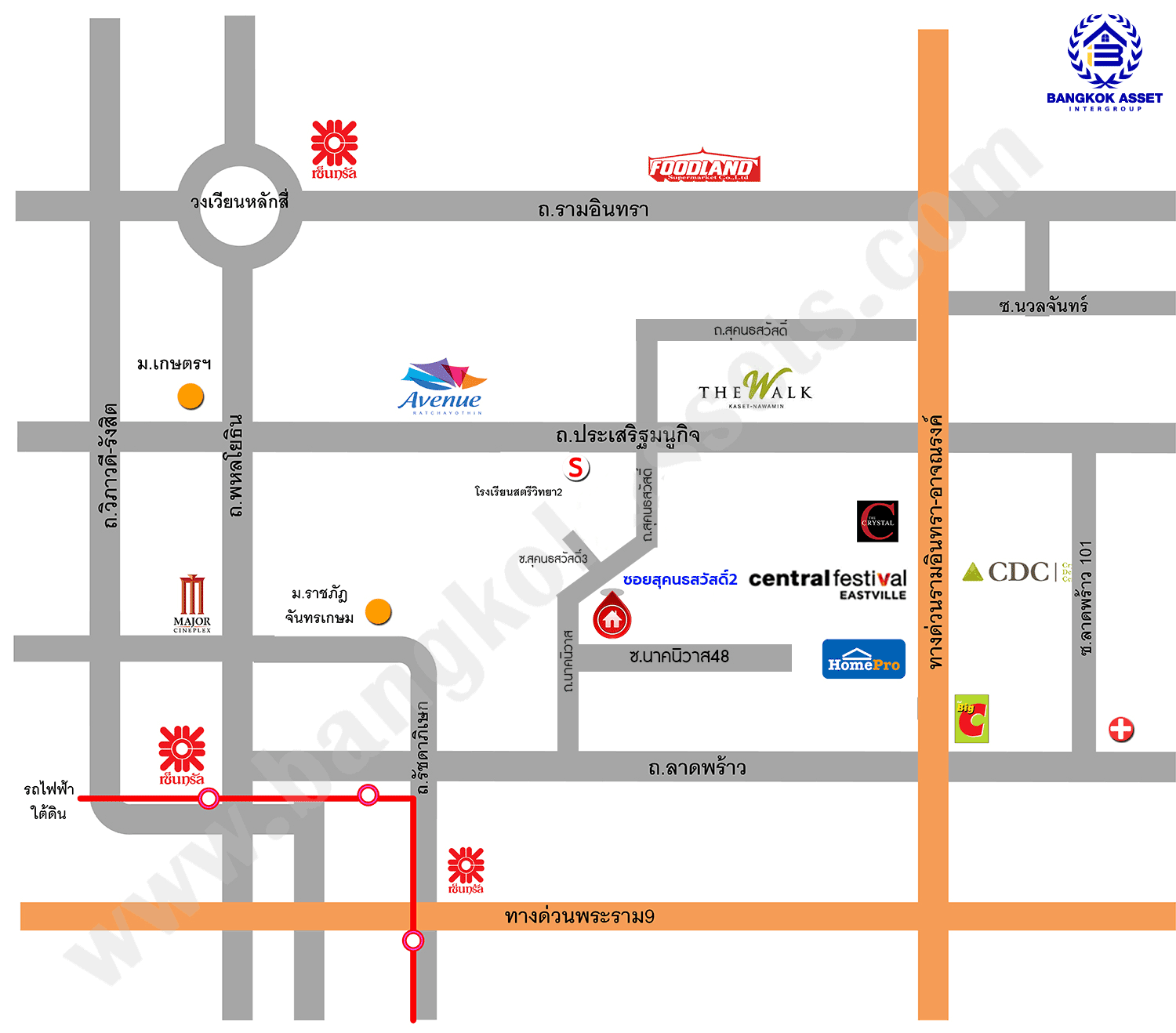 บ้านมือสองตกแต่งใหม่ ทำเลใจกลางเมือง โครงการ Nova Home สุคนธสวัสดิ์​2 ทาวน์โฮม 3 ชั้น เนื้อที่ 24.8 ตร.ว. พื้นที่ใช้สอย 208.08 ตร.ม. ฟังก์ชัน 4 ห้องนอน 4 ห้องน้ำ เชื่อมต่อทั้งถนนประดิษฐ์มนูธรรม, ถนนนาคนิวาส, ประเสริฐมนูกิจ ใกล้ทางด่วน "ฉลองรัช" และรถไฟฟ้าสายสีเหลือง "สถานีลาดพร้าว"